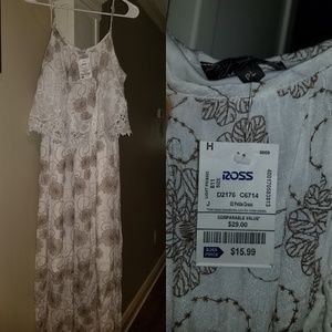 Women's Floral Dress - L